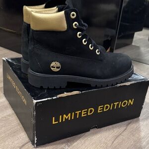 Limited Edition Black Timberland Boots